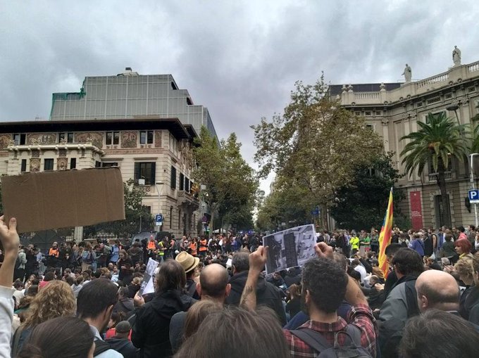 emeutes barcelone