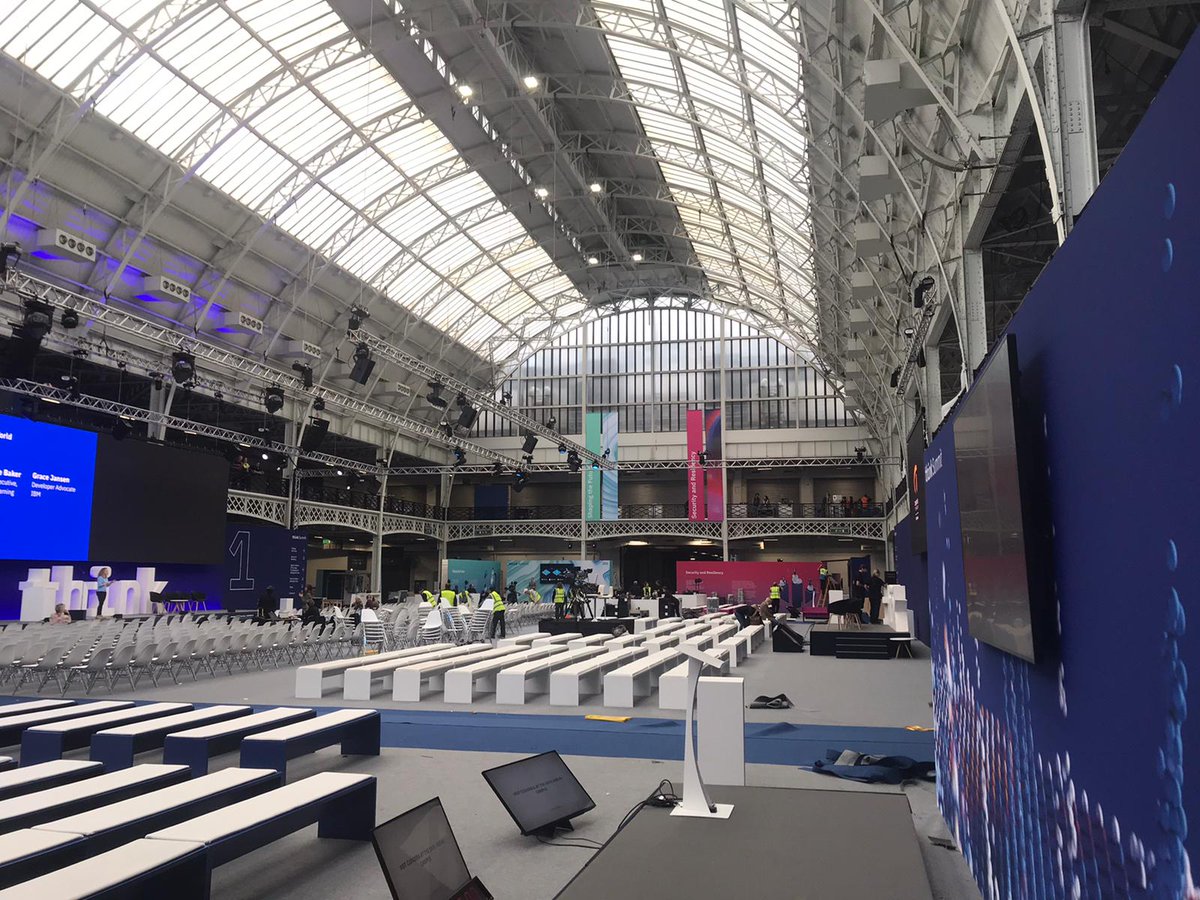 RHMEvents's tweet photo. Two  installations, one venue! 😉

The global technological giant that is #IBM hosted two fantastic events and RHM were happy to provide. Exhibitions like this are always filled with interesting new innovations, exciting to see the sets come together. Thanks for having us 😊 https://t.co/nP1AfXjyHw