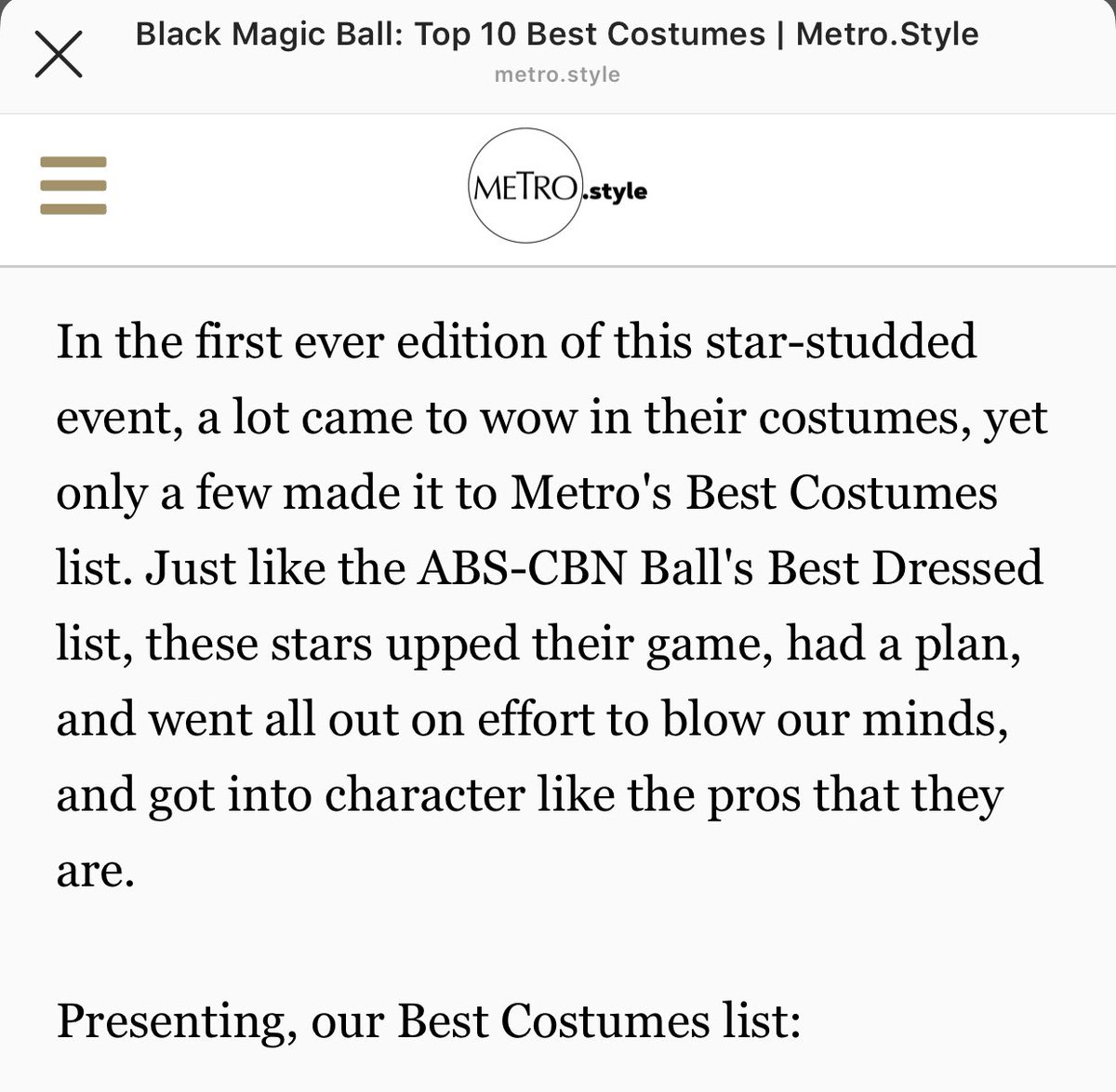 VanMercadoNew's tweet photo. @vivoree made it to Mega Magazine’s Best Dressed List and https://t.co/wuls6mUImW Fave Looks! #BlackMagic2019 #StyledByVanMercado 
Makeup: @janellcapuchino 
Hair: @myckearcano https://t.co/19BSLZnTVx
