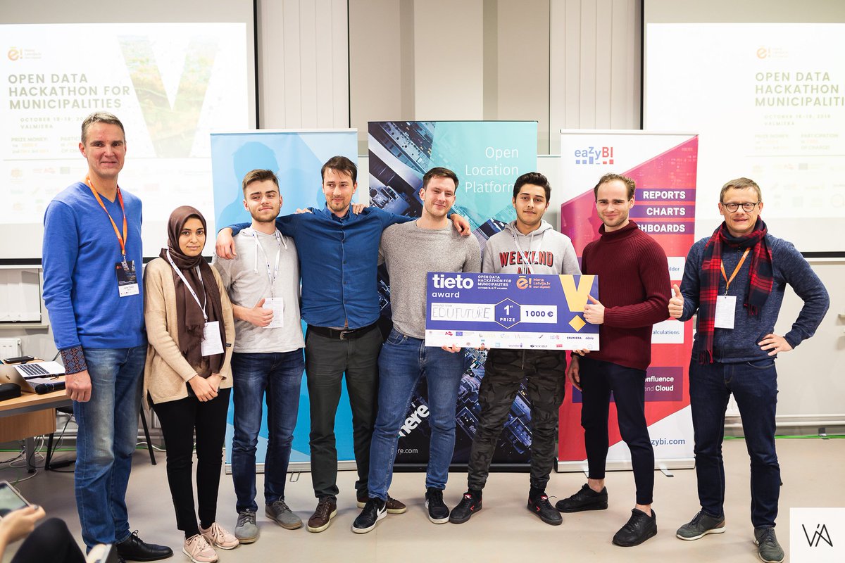 LATA_org's tweet photo. Pirmajā pašvaldību atvērto datu hakatonā uzvar ideja par skolu reitinga noteikšanu: https://t.co/Kb9o0x7b7C

#DariDigitāli #OpenDataHack #TietoBalva https://t.co/ZckkIj1XoM