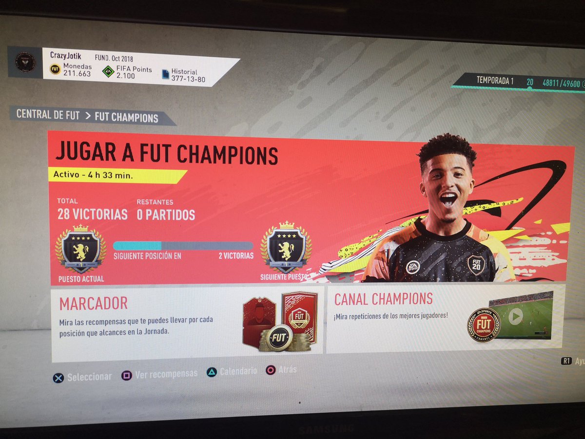 Recuerdo una vez más que sigo libre. Busco club para representar en Fifa 1vs1, además de servicios de Streamer.

Top 4 Nacional, fifa 19.
13 Top 100 entre fifa 18 y 19.
Verificado en Fifa 20 (1`semana)
+11k seguidores en Twitch.

Si no sale nada con esto, no pongo más.

RT pls.