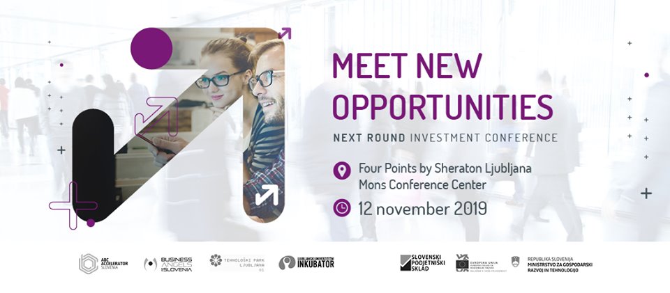 StartupSlovenia's tweet photo. [NEXT ROUND] Iščeš milijonsko investicijo za svoje podjetje⁉️
Do srede imaš še čas za prijavo na Next Round Investment Conference, ki te poveže z uveljavljenimi investitorji, ki lahko tvojemu poslu zagotovijo milijonsko investicijo💰
🖱 https://t.co/RHO8g3Gttq
#StartupPlusProgram https://t.co/56CGfFeSIJ