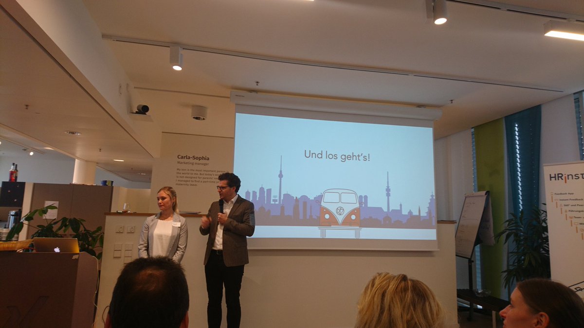 #HRinnovationroadshow - 22 HR Start ups stellen sich jeweils in einem Pitch von 3:33 min vor - Dann mal los!