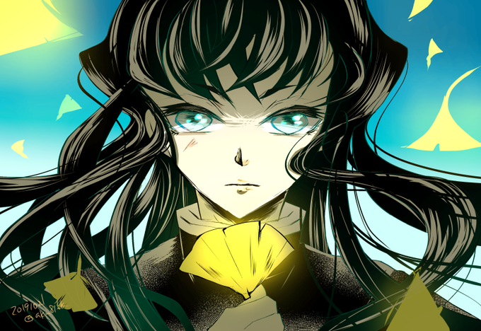 秋音さんがTwitterに投稿した時透無一郎(鬼滅の刃)のイラスト。
