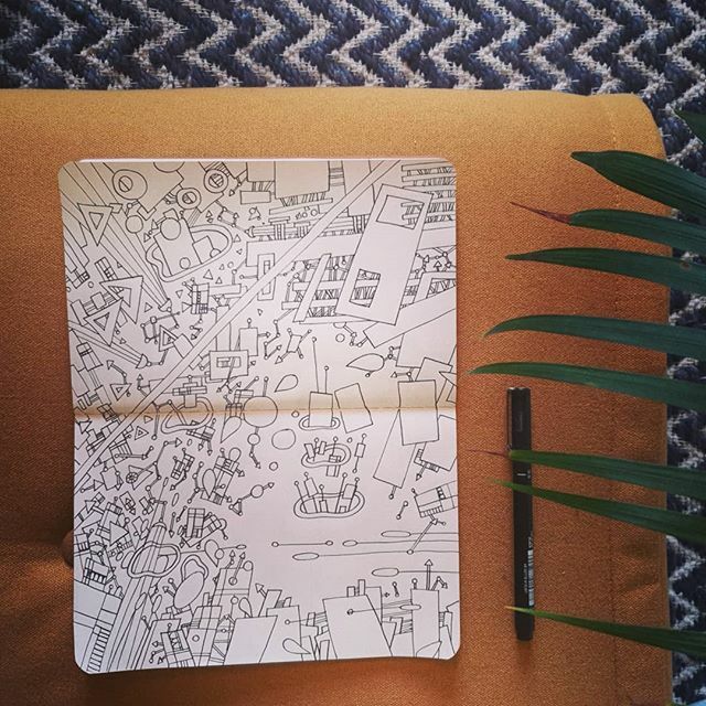 AndroidAtNight's tweet image. Doodles.
Cyber, architectural kind of Doodles.
#drawing #doodle #design #notebook #artofinstagram #graphicdesign ift.tt/32yT3uX