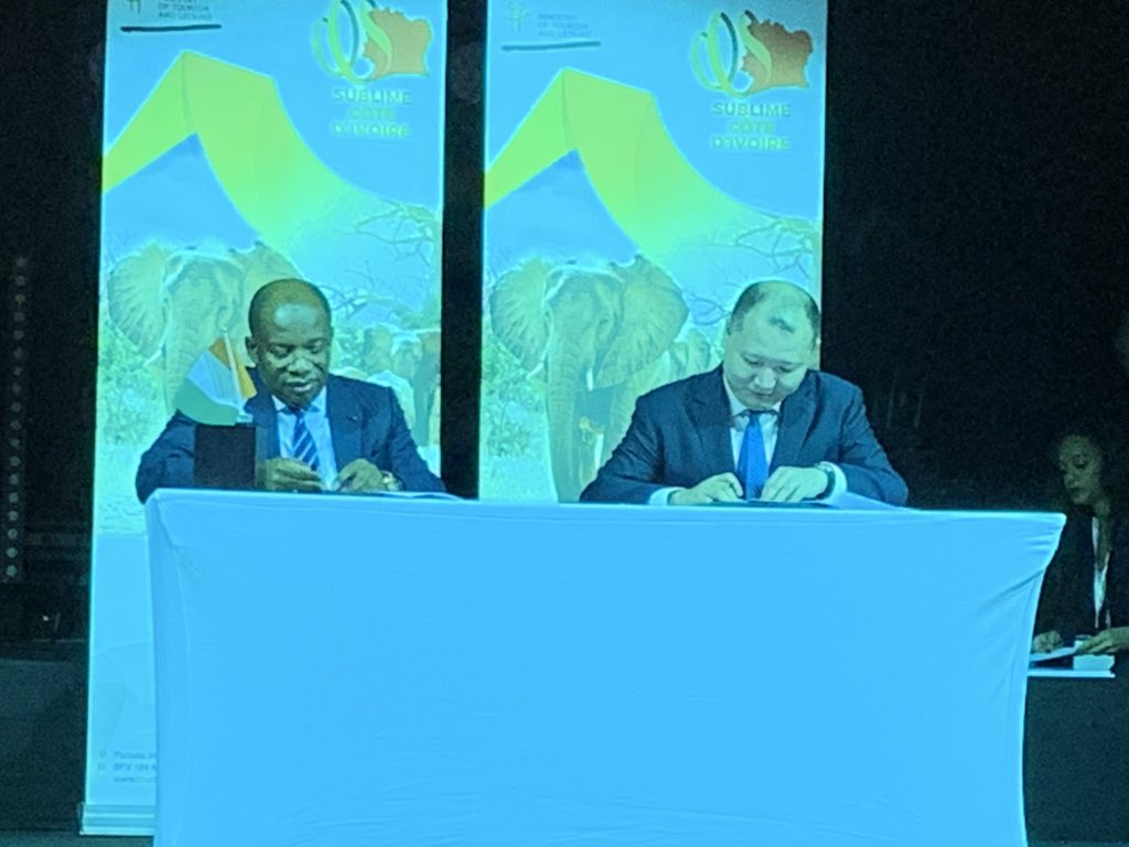MOUs for USD 5Bn signed today in Dubai for tourism development in Côte d’Ivoire of which 1Bn for China Railway Corporation