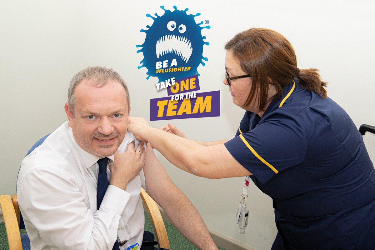 I’m proud to be a #flufighter and to have had my #flujab to protect my #NHS colleagues and everyone I meet @flufighter  #doncasterisgreat  #Rotherhamiswonderful #Nlincsisgreat