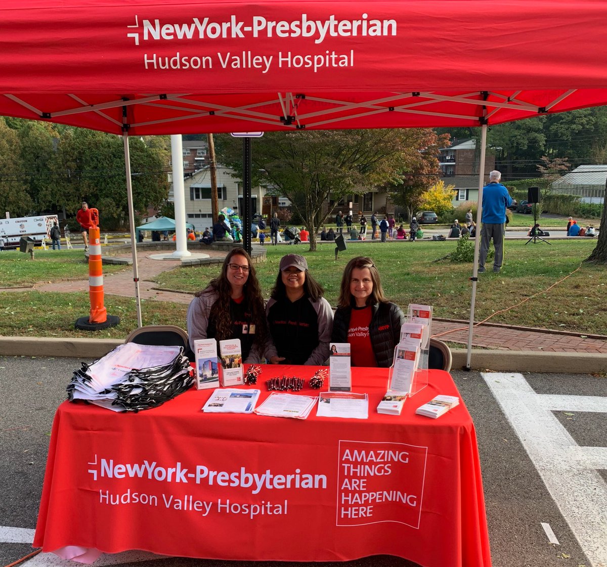 NYP Hudson Valley Croton Physical Therapy supporting Harry Chaplin Memorial Run/Walk Against Hunger on Sunday. A great team doing great things in Croton-on-Hudson! <a href="/nyphospital/">NewYork-Presbyterian</a> @NYPHVH @AngelaGP_NYPHV