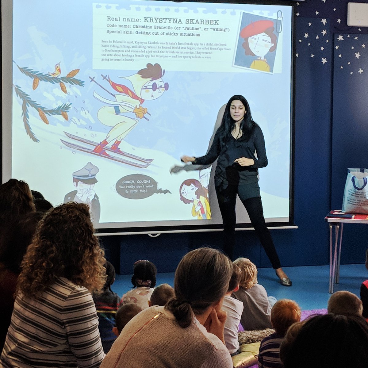 Discover_Story's tweet photo. Kicking off half term with plenty of #MondayMotivation from @RashmiWriting and the heroes featured in her EXTRAORDINARY debut picture book. ๐๐โจ https://t.co/9h7k5aFf1k