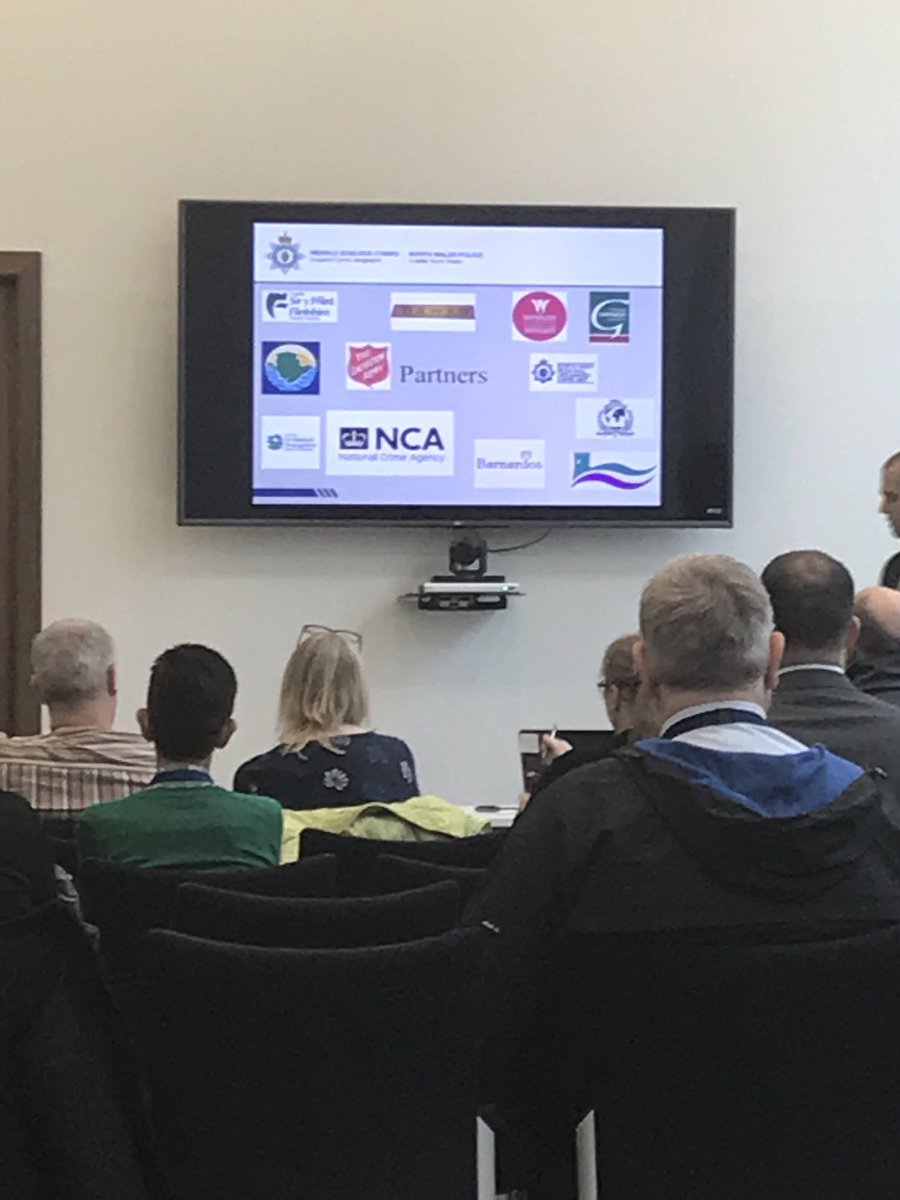 Anti Slavery day session with professionals <a href="/ConwyCBC/">Conwy Council</a> @BAWSO