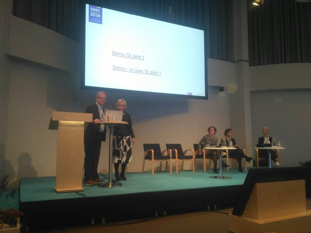 TOOP4EU's tweet image. #TOOP4eu partners present a live #onceonlyprinciple demo: #registering a Slovenian company branch in Sweden (using
#eIDAS for authentication) 
@eidas_org @EU_ISA2 #interoperability #SEMIC2019