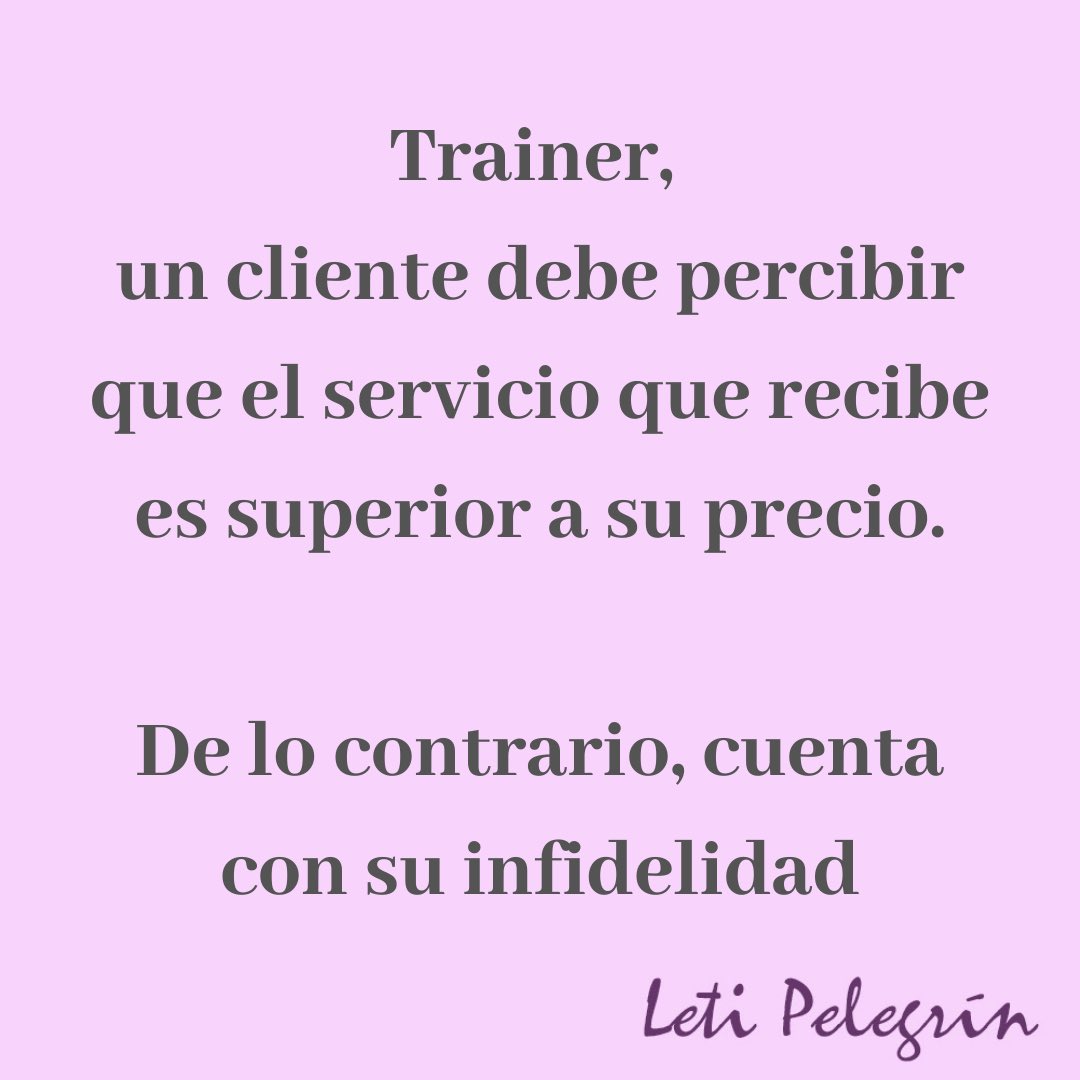 Premisa n. 1: “El cliente es infiel por naturaleza” 

Aquí os dejo una recomendación para que esté el máximo tiempo con vosotr@s