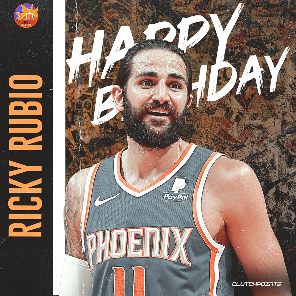 Join Suns Nation in wishing Ricky Rubio a happy 29th birthday!    