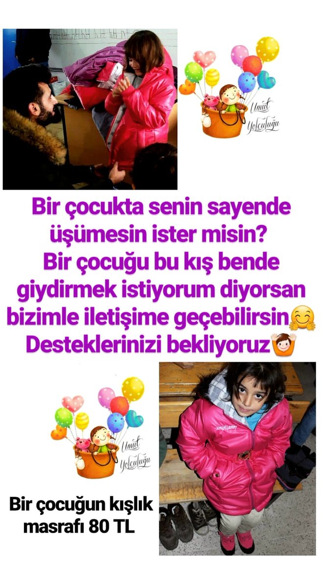 Bu kış üşüyen çocuk kalmasın, desteklerinizi bekliyoruz, 🎈🎈
#umutyolculuğu #köyokulları@koyokullariyard #pazartesi #çocuklarhepgülsün #çocukişçiliğinehayır #çocukişçiliğinedurde