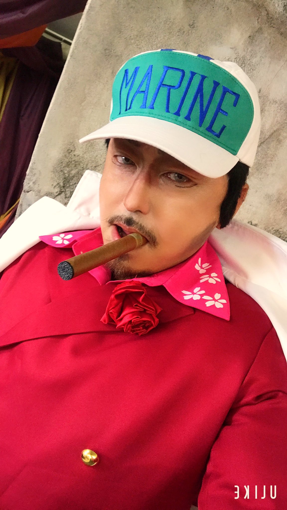 たかたか 遅報 ワンピース併せでサカズキやってきました ワンピ併せ ワンピース サカズキ 赤犬 海軍大将 コスプレ Cosplay T Co 28dbn93zha Twitter