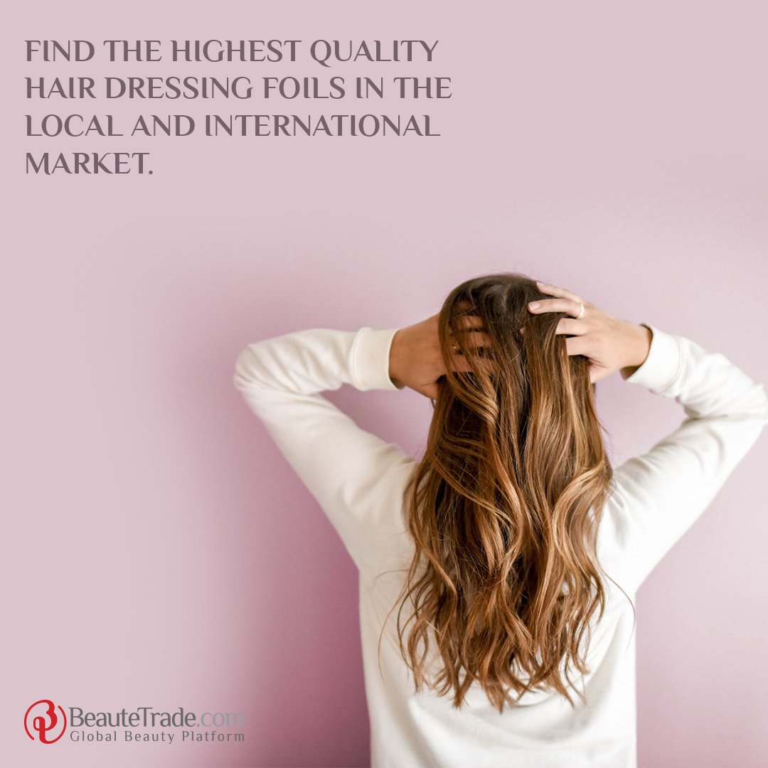 beautetrade's tweet image. Find the highest quality hairdressing foils in the local and international market.

Join us now at bit.ly/2MazqF6

#beautetrade #B2B #Enhancedtrading