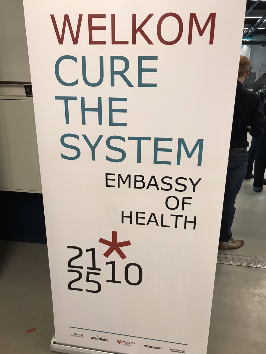 nicoline68's tweet photo. Vanmiddag discussiëren over de #toekomst van #Health #Schools @dutchdesignweek @ucreate_nl #embassyofhealth #curethesystem @ROC_MN #vitaliteitslab https://t.co/KsbJb0pNEV
