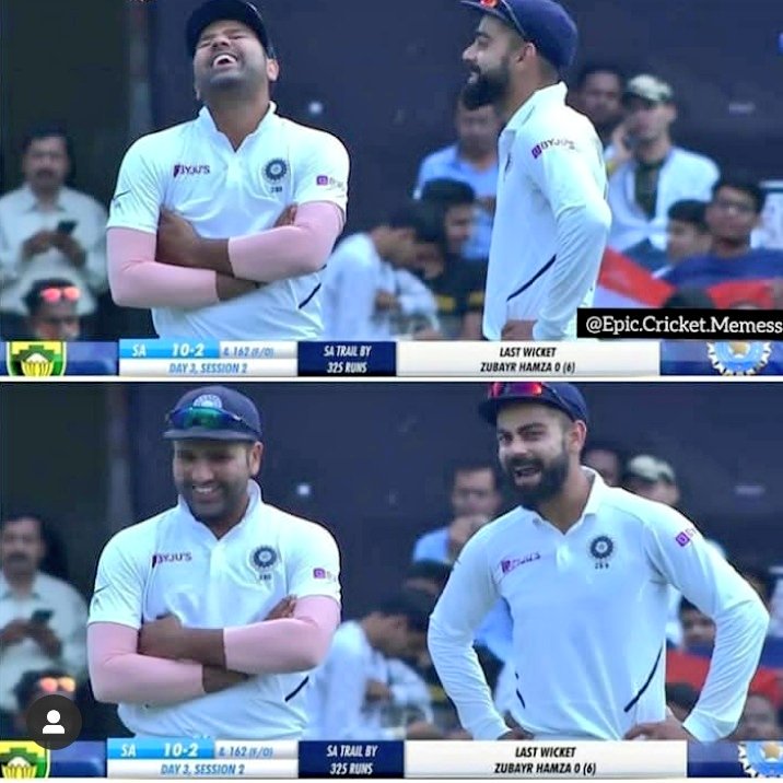 sportsclaus's tweet photo. Pic Of The Day 😍

#RohitSharma #Hitman #ViratKohli #INDvSA #INDvsSA https://t.co/zObAgVsgQf