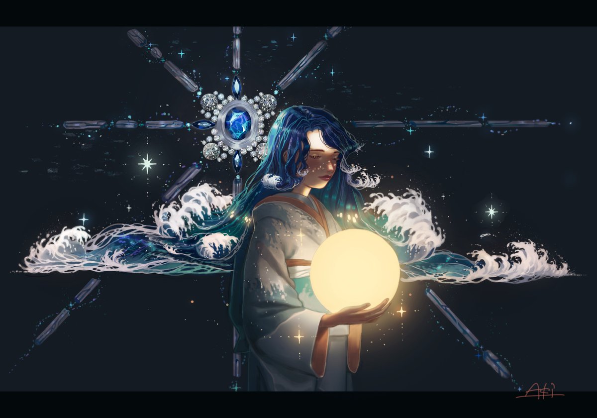 海におちた星のかけら あきのイラスト 海におちた星のかけら あきのイラスト