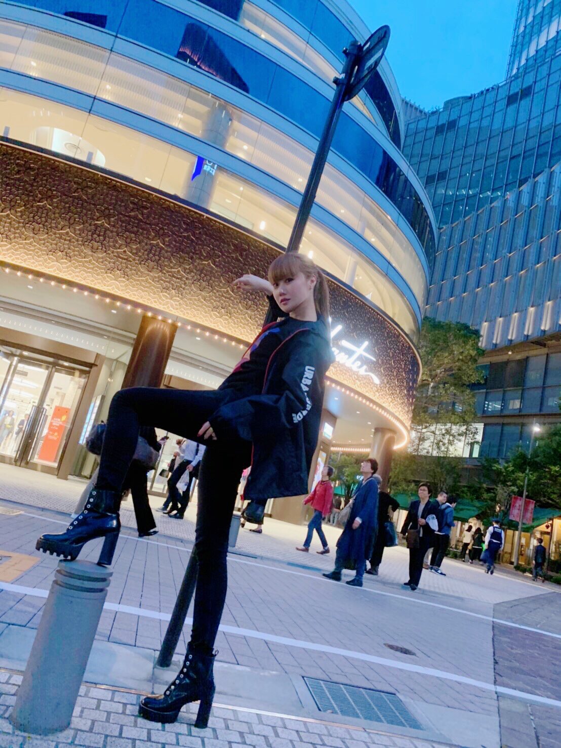 け*郎様 アーバンギャルド BIGシルエット パーカー 浜崎容子 ブラック 血の アーバンギャルド BIGシルエット パーカー 浜崎容子デザイン