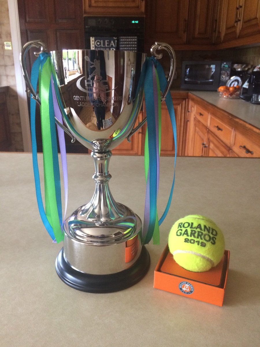 Chris O'Hara (@mrcohara) on Twitter photo <a href="/LisburnRacquets/">Lisburn Racquets</a> The Trophies for the men’s tennis ladder have arrived! Cut off date for the ladder split is Friday 1st November at 9pm! 👍🏻🎾😊 <a href="/LisburnRacquets/">Lisburn Racquets</a> The Trophies for the men’s tennis ladder have arrived! Cut off date for the ladder split is Friday 1st November at 9pm! 👍🏻🎾😊