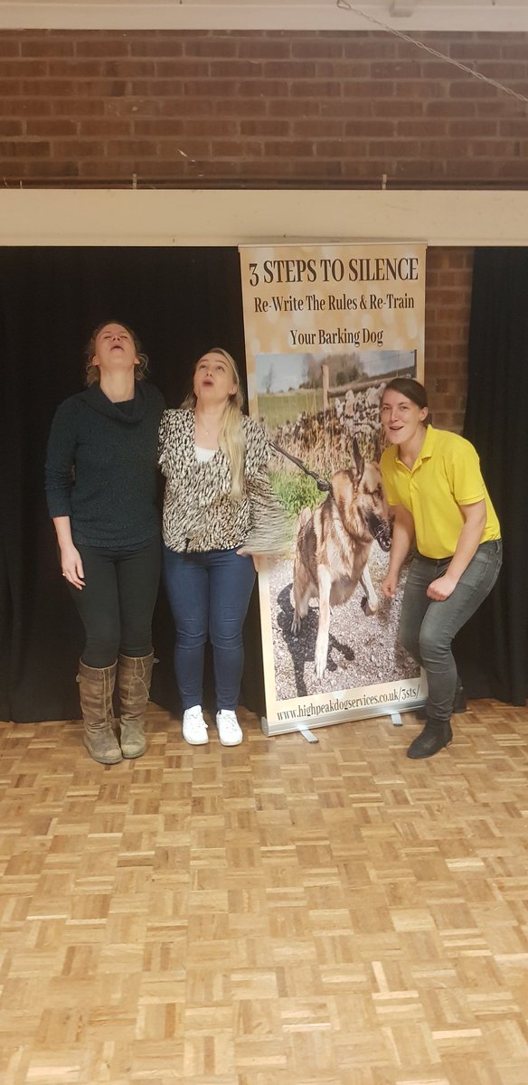 TheDogH77548717's tweet photo. A brilliant seminar yesterday with @HighPeakDogs it was great fun and everyone loved it!
(Skye and Hunter stole the show obvs!)
#3sts #barkingdogseminar https://t.co/HIFjHrJRmM