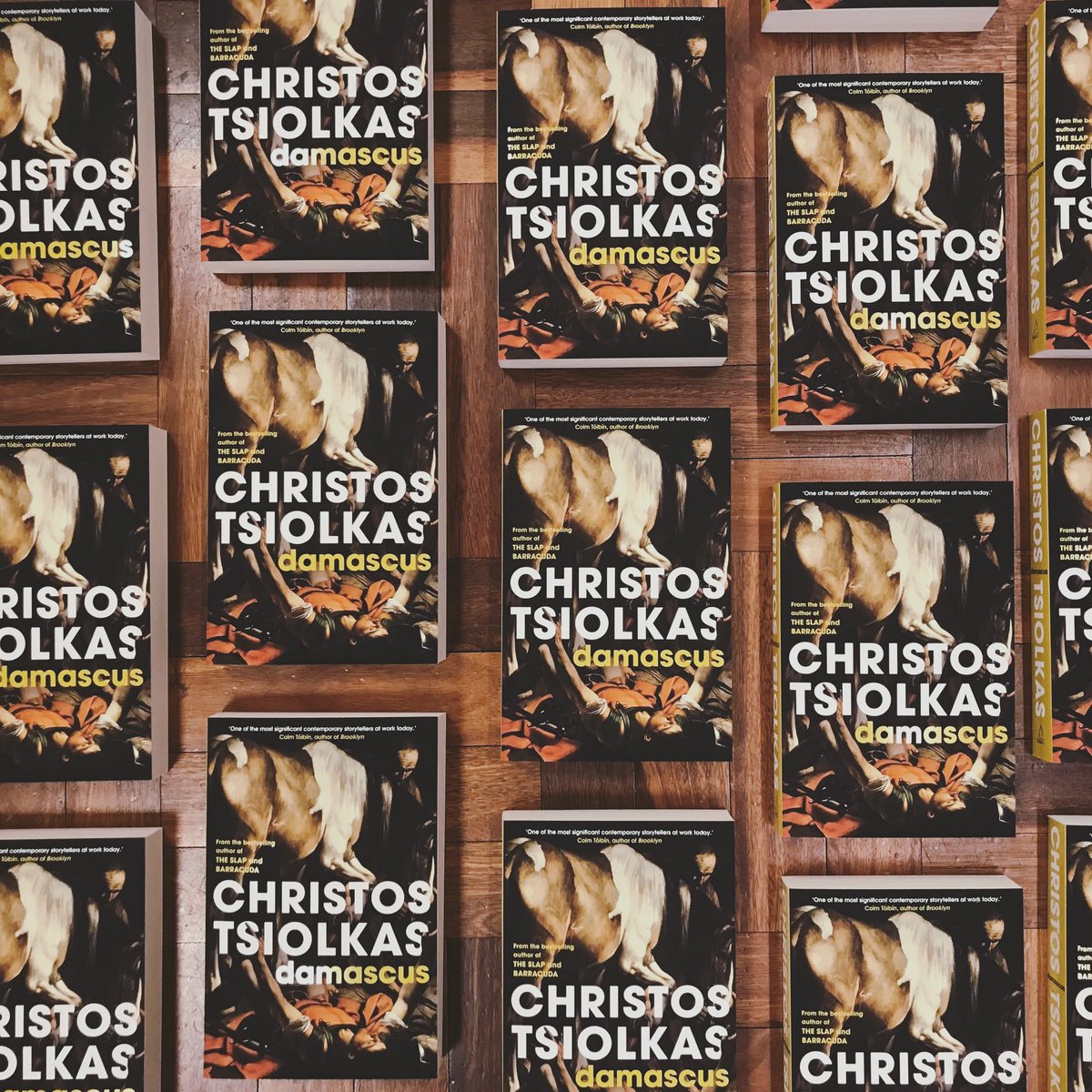 Look what arrived in store yesterday...
Damascus by Christos Tsiolkas ! ⠀
⠀
We are excited to read this one 🎉📚 ⠀
⠀
#damascus #christostsiolkas 
@AllenAndUnwin