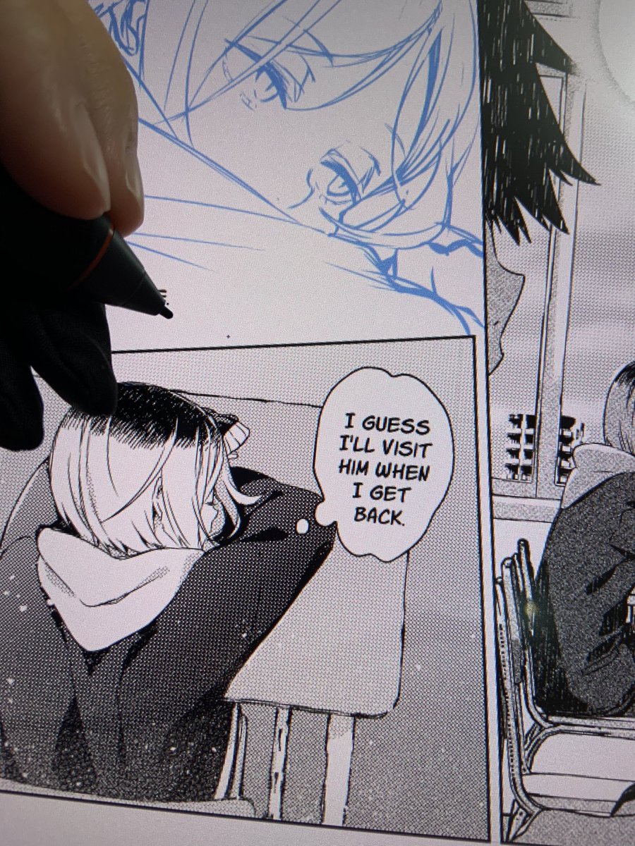 Drawing manga again after such a long time is so much fun (>w<) I'm re-learning everything, getting used to new tools and taking ages on every pannel, but I'll get better at it! (I hope?) #haikyuu #kenma #doujinshi 