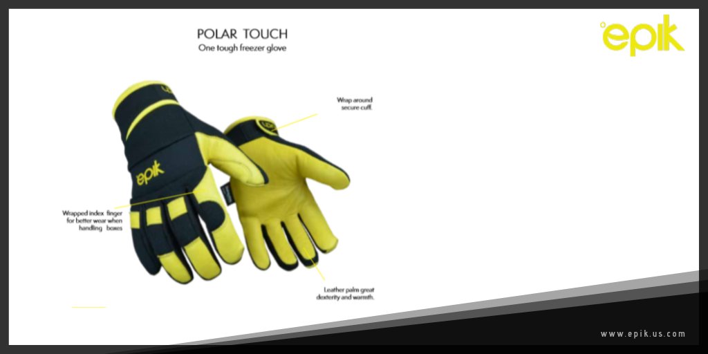 Epikproducts's tweet photo. POLAR  TOUCH
One tough freezer glove.

Order Now:https://t.co/lMx0SvGb6T
#safetywear
#foodprocessingsafety
#personalprotection
#Epik https://t.co/2dTx1kNU8t