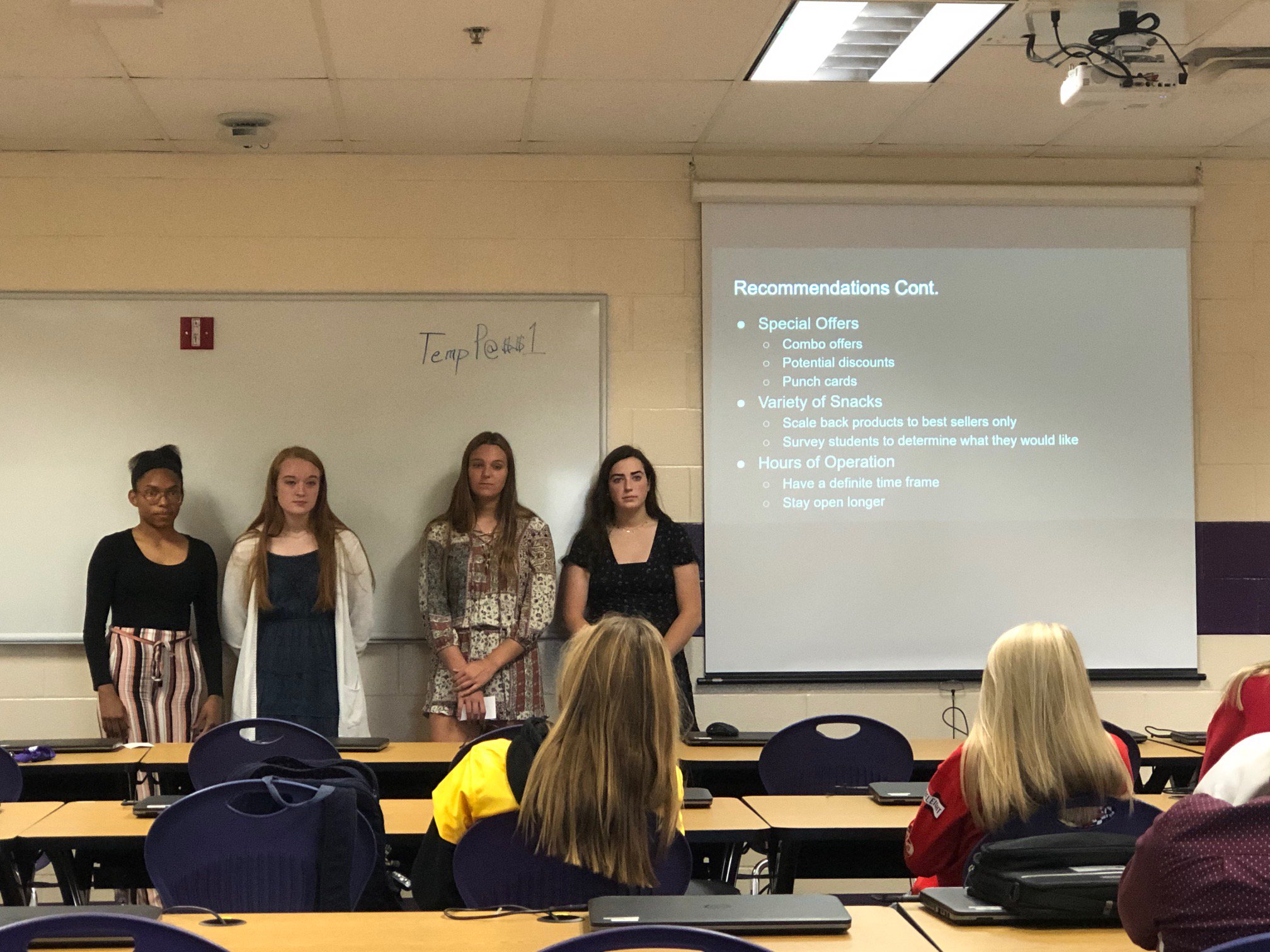 BellbrookSugarcreek Schools on Twitter "Last week BHS PBL marketing