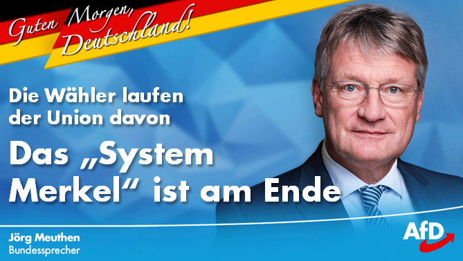 Guten Morgen 🇩🇪!
Das ist auch kein Wunder, sondern das zwangsläufige Ergebnis eines gewissenlosen Systems, das nicht auf das Wohl des Landes ausgerichtet war - sondern auf Merkel und ihre treuesten Claqueure in der Union.
Zeit für die #AfD!
➡️ facebook.com/55434540138083…