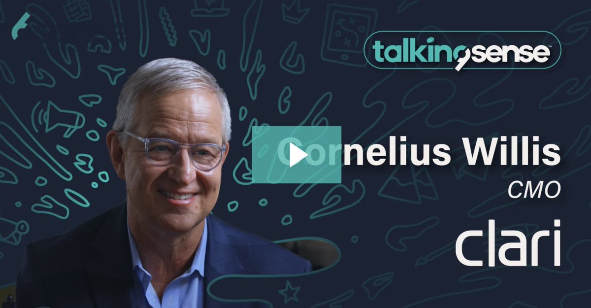 Happy Monday! If you want some great tips around process, cadence and rigor around the quarter, this episode is the one! Our latest #TalkingSense is all about revenue ops being the single thread that aligns #sales, #marketing and #customersuccess: bit.ly/2OTxdhH #revops