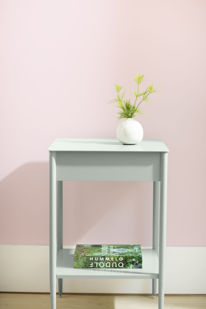 Benjamin_Moore's tweet photo. Now trending: pink and green. This is a color combination we saw in Milan, Paris and other influential design hubs. Soft and subtle, pink can bring out something new and interesting in other colors. What colors do you like to pair with pink? #ColorTrends2020 #BenjaminMoore https://t.co/VGY0cU0koo