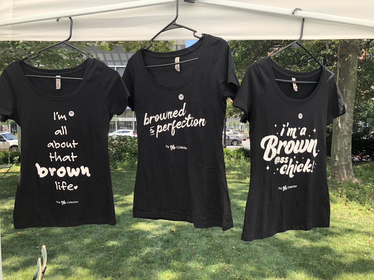 Brown_Gurls's tweet photo. You don’t have to choose... get all three!♥️ #BrownGurls #BrownStateOfMind #BrownBeauties #BrownIsBeautiful #BrownGurlsROCK #ItsABrownWorld #BrownGurlsMatter #BrownGurlMagic #WomensTees #FittedTee #TShirt https://t.co/qWa9IFC6dS