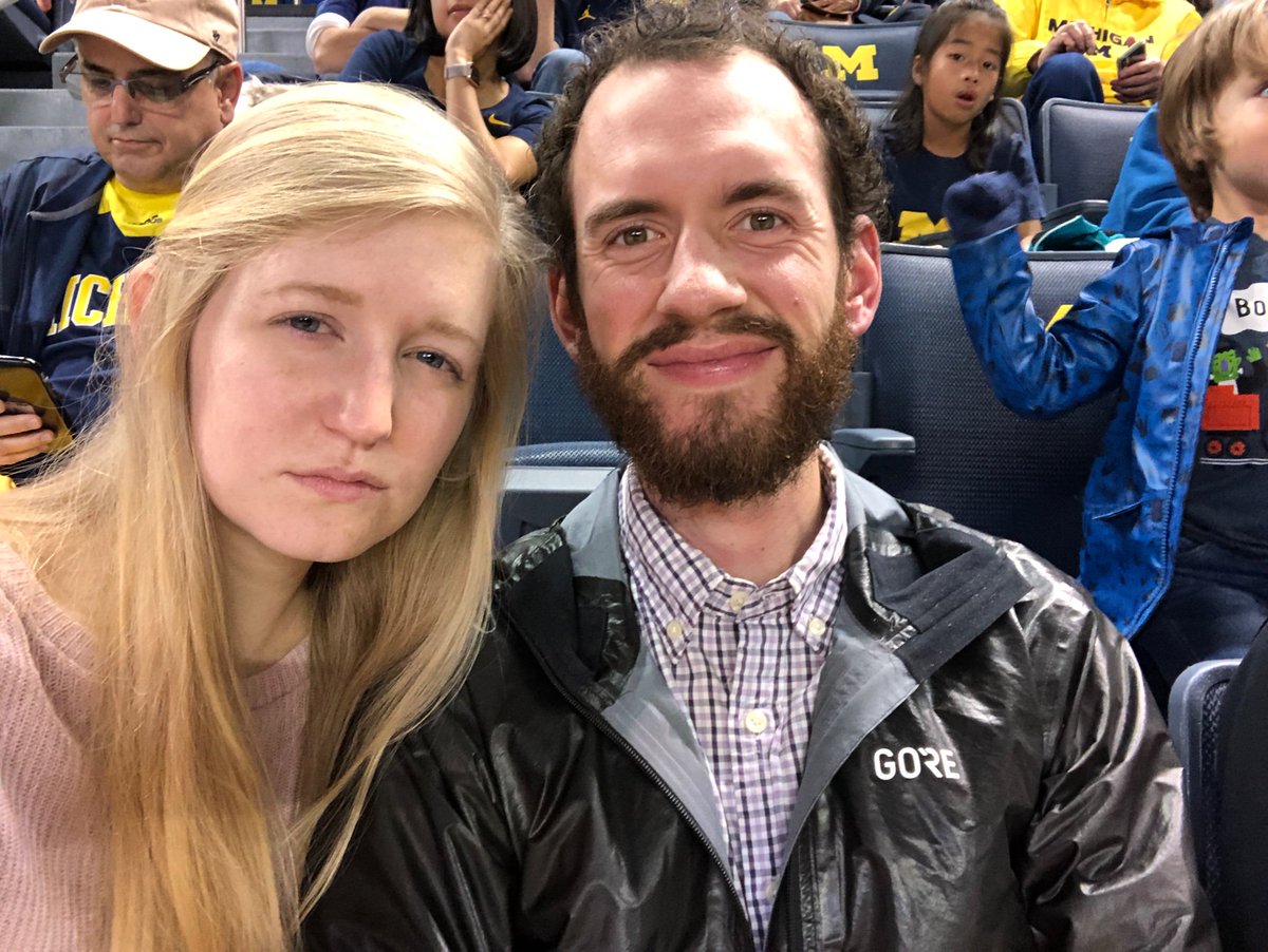 racheltmoeckel's tweet photo. sup. go blue. #crislerlive https://t.co/bZRCJoxPwO