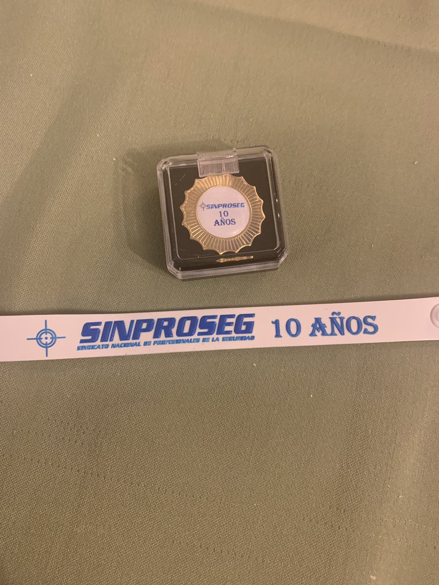 Felicitaciones a <a href="/SINPROSEGN/">SINPROSEG NACIONAL</a> @SINPROSEGROKY por estos 10 años de lucha sindical en procura de beneficios de todos los trabajadores de la seguridad. Que sean muchos más!!!