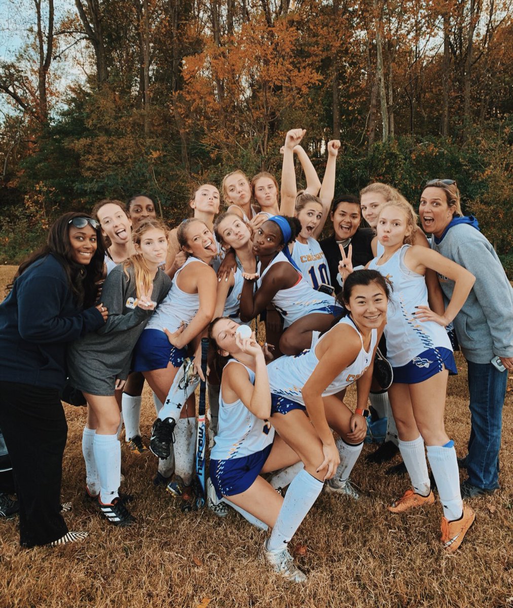 A WIN FOR VARSITY IN THE FIRST ROUND OF PLAYOFFS! 
Competitive game against Lackey this evening and a Double Overtime goal scored by Maddi Chavis! Great Hustle and determination on the field today 💛💙🏑🤩