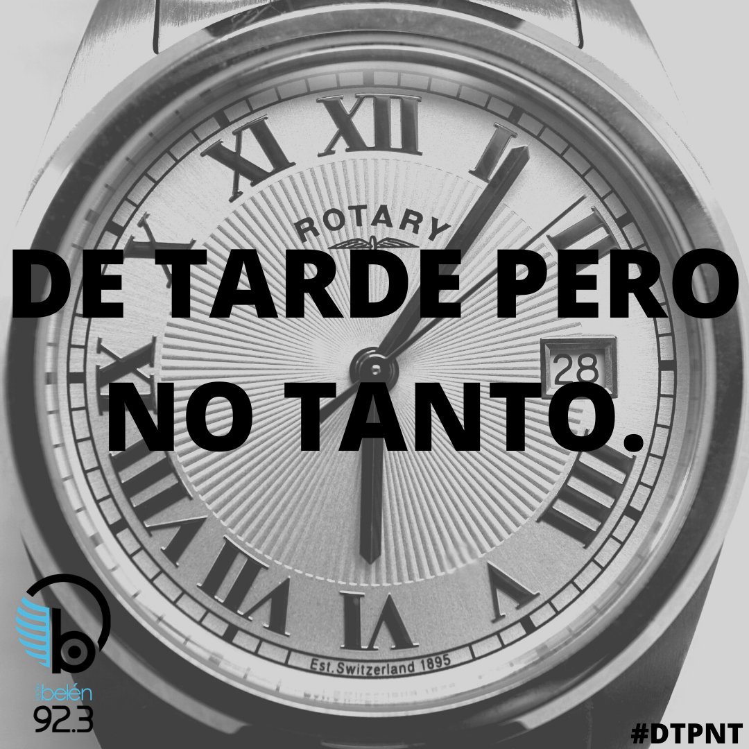 RadioB923fm's tweet photo. BUENAS TARDES.‼️😘

#DeTardePeroNoTanto
#5TemasEn1Hora🎶⏳
#DTPNT⏰⌛️
#RadioB3OAños🎶🎵
#FrecuenciaPositiva👏💪 https://t.co/PJKZ16GNr9