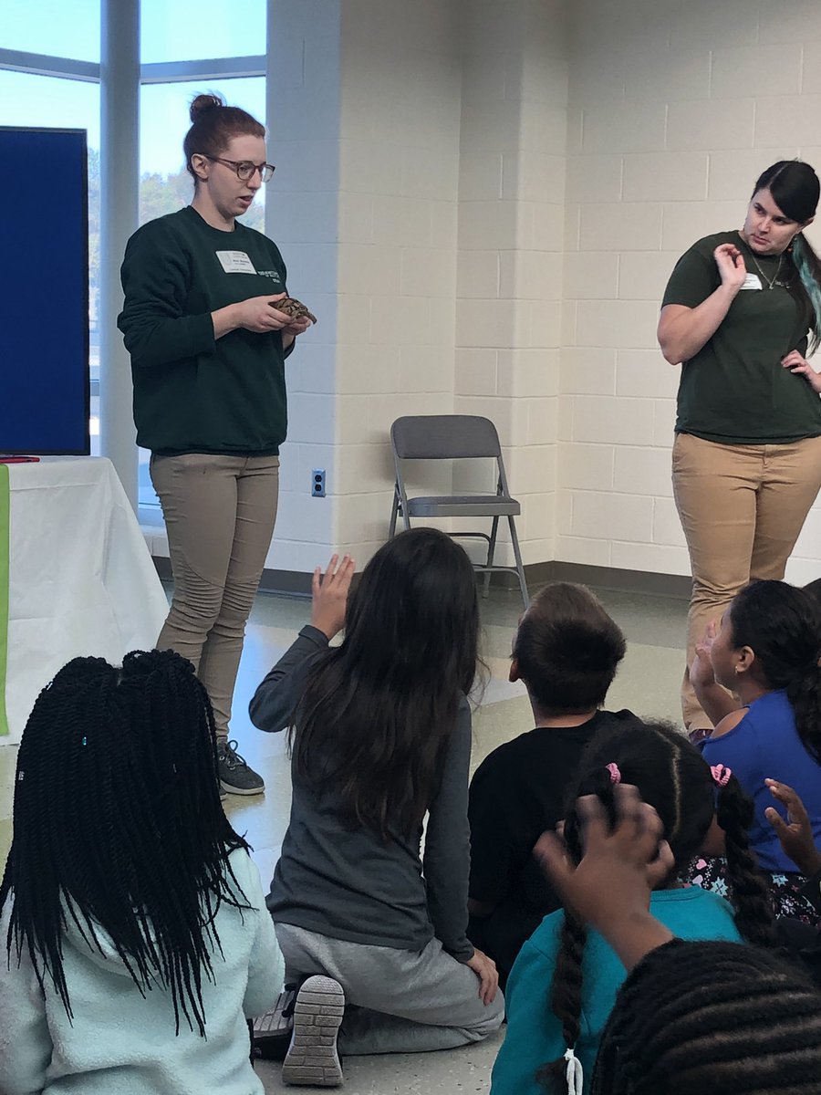 Zoo mobile visits second grade! <a href="/DundalkES/">Dundalk Elementary</a> <a href="/marylandzoo/">Maryland Zoo</a>