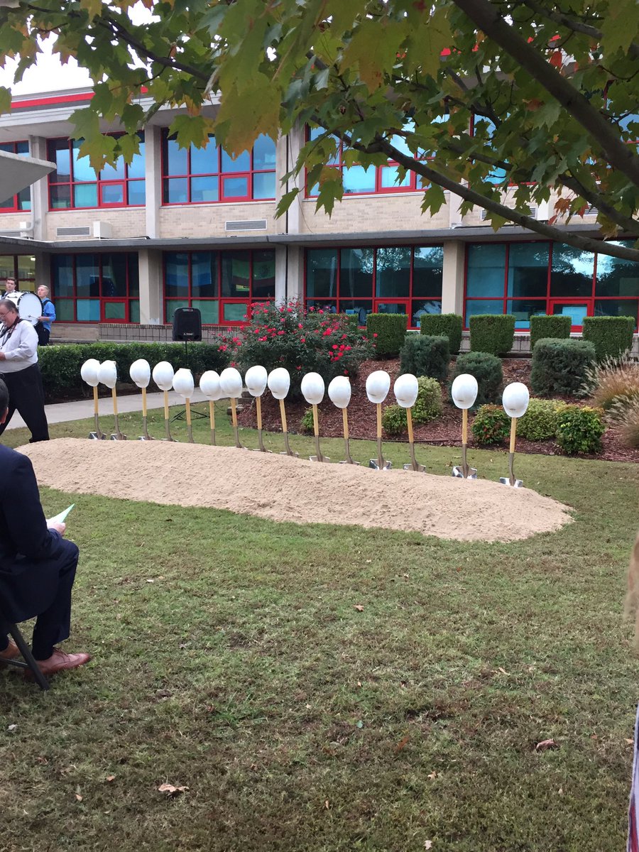 FSSouthside's tweet image. “It’s time to dig!” says Fort Smith Board School Board President Susan McFerran. Southside’s groundbreaking ceremony celebrated the beginning of the Vision 2023 building program. @FSSchools #BeMoreMaverick