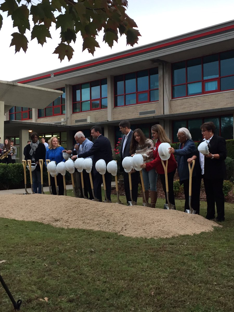 FSSouthside's tweet image. “It’s time to dig!” says Fort Smith Board School Board President Susan McFerran. Southside’s groundbreaking ceremony celebrated the beginning of the Vision 2023 building program. @FSSchools #BeMoreMaverick