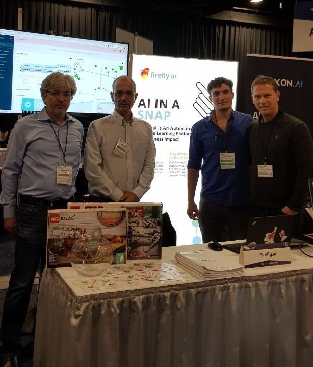DoAIwithFirefly's tweet photo. Thanks for having us, Boston and @AiworldExpo! We had a great time meeting loads of people from all over the world.
#Ai #Artificialintelligence #MachineLearning #AiWorld https://t.co/dD4xXDS3Hv