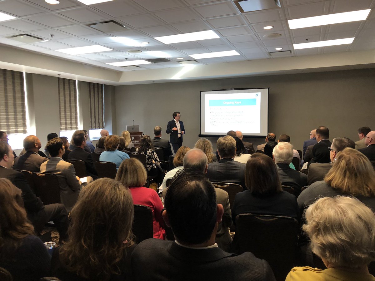 Fall conference is off to a great start! So good to see everyone and excited for the tremendous agenda, speakers and panels. If you missed today you can still attend tomorrow on a one day pass. More info at: hfmaemc.com/wordpress/inde…