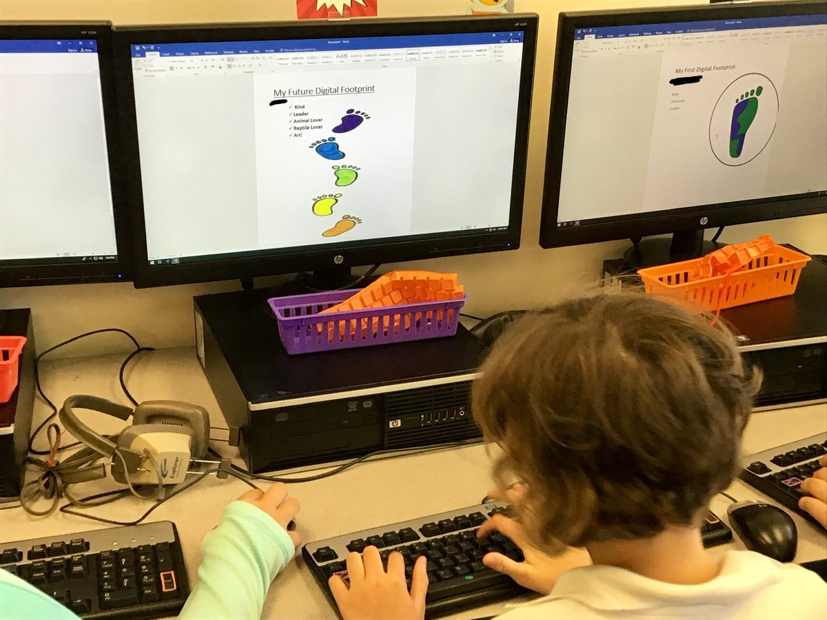 TBE_Tech's tweet photo. 💻#DigitalCitizenship 📱goals 5⃣th Gr Ss👩🏼💻👨🏼💻@tommiebarfield @collierschools plan R Future #DigitalFootprint👣NOW so when we grad fm High School🎓 in 8years, R future colleges🚩/employers👁️R true selves🤳🏼@CommonSenseEd #BeginWiththeEnd #BeProactive @mrs_penasclass @MrsRaysclass17 https://t.co/mhOwPw0bRb