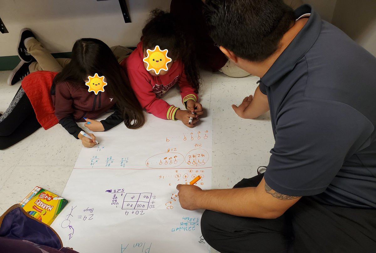 halo2teacher's tweet photo. Many thanks to Mr. Martinez and his awesome 5th grade class @SarahKingSAISD for letting me share a mathematical modeling task from the M2C3 work of @JuliaAguirre23, @AmyRothMcDuffie, Erin Turner, and Mary Q. Foote last week while my prospective #UTSABlockB901 teachers observed. https://t.co/ifYLeWYFJj