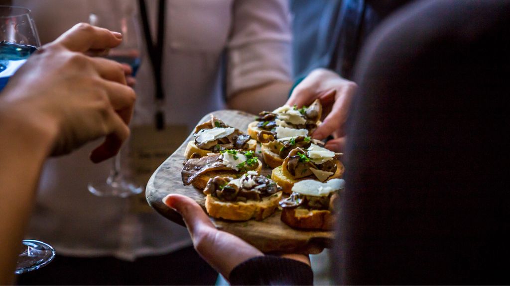 Get them while they last! (don't worry, another round is coming right out 😉)

Our hors d'oeuvres will leave your guests coming back for more.
#torontoevetns #torontocatering #italianfood