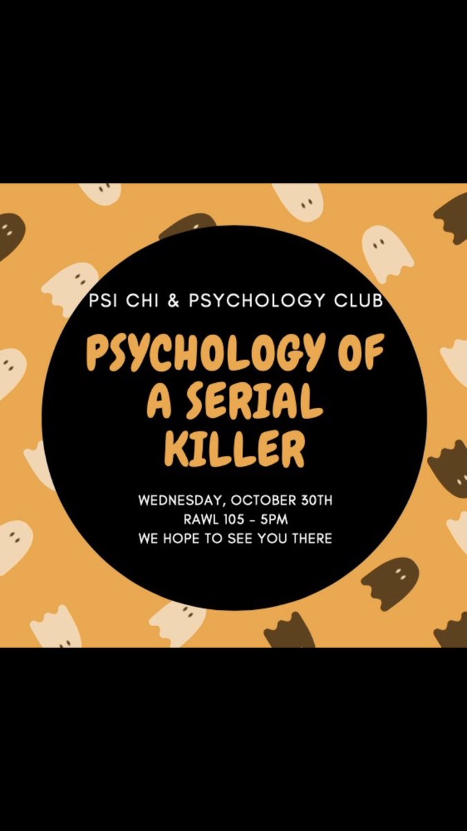 ECU Psi Chi/Psychology Club tweet media