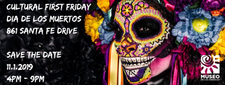 artindenver's tweet image. Explore the culture and traditions of #DiaDeLosMuertos at @MuseoDenver during our Día de los Muertos #FirstFriday Art Walk this week! Enjoy face painting, sugar skull decorating, Latin music, and much more! Details: bit.ly/31T53Gn #ArtDistrictOnSantaFe #ArtForAll #Denver
