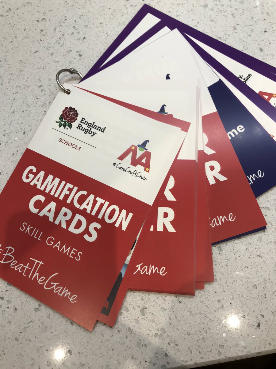 Delivered 👊🏻 looking forward to using these @TheMagicAcad gamification cards #beatthegame #gamification