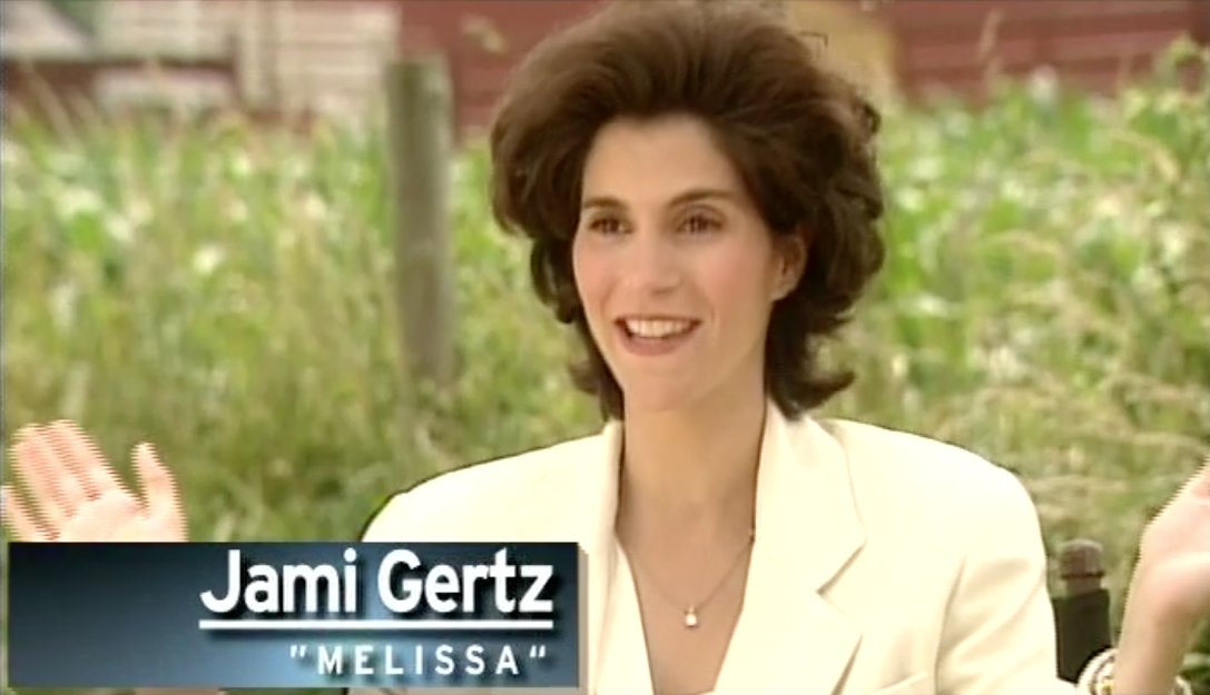 Happy birthday to actress Jami Gertz who played therapist Dr. Melissa Reeves in \"Twister\" 